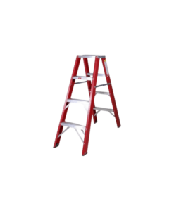 Spode Industrial Duty A-Frame Double Sided Fibreglass Step Ladder 1200mm H