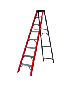 Spode Industrial Duty A-Frame Fully Fibreglass Ladder Step Ladder 2400mm