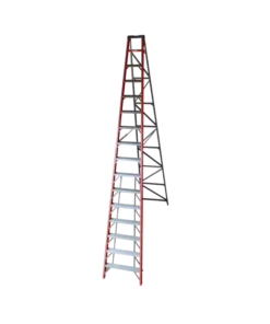 Spode Industrial Duty A-Frame Fully Fibreglass Ladder Step Ladder 4600mm