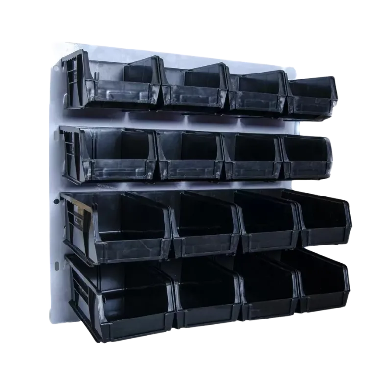 Plastic Storage Bin Kits Spode Storage Bin Kit 1 (Black)