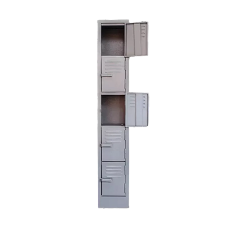 5 Compartment Locker - Steel - 1800 × 300 × 450 mm Spode 5 Compartment Locker