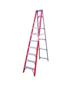Spode Industrial Duty A-Frame Fully Fibreglass Ladder Step Ladder 3000mm